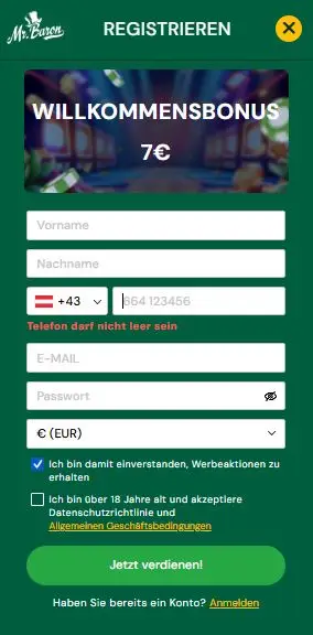 MrBaron Casino Test