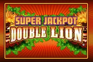 Super Jackpot Double Lion Logo