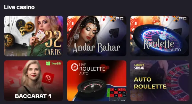 Hotloot Casino Live Casino
