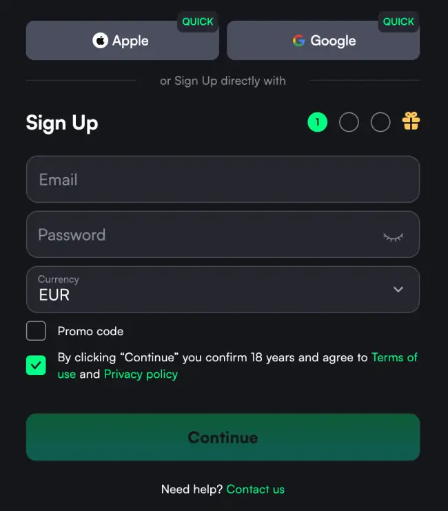Trueluck Casino Registration
