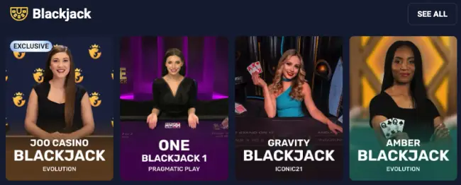 Joo Casino Live Casino