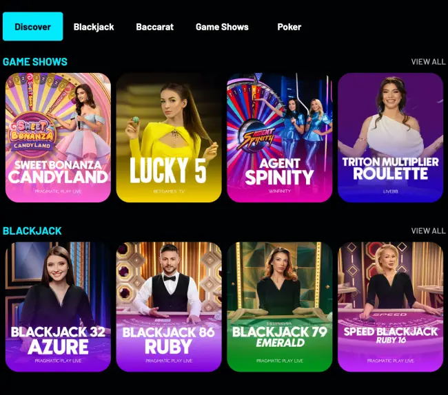 Turbowins Casino Live Casino