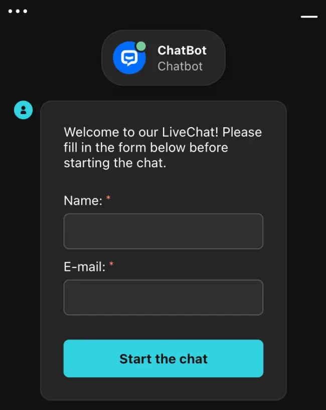 Highflybet Casino Live chat