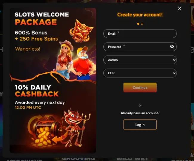 Boomingslots Sport Test