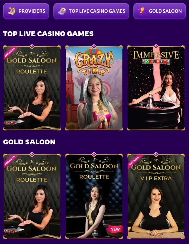 Midarion Casino Live Casino