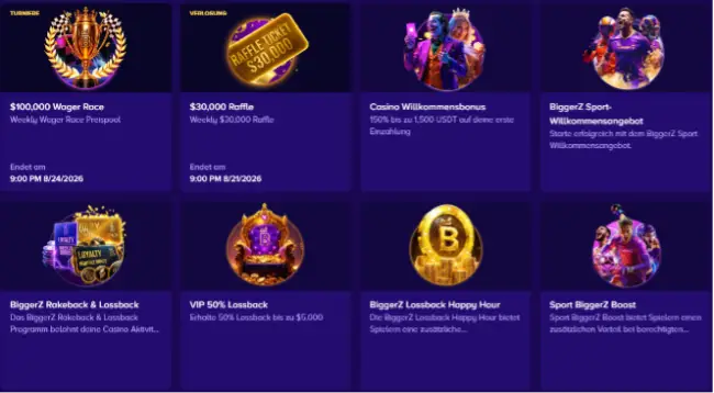 Biggerz Casino VIP