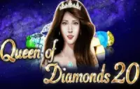 Queen of Diamonds 20 Logo