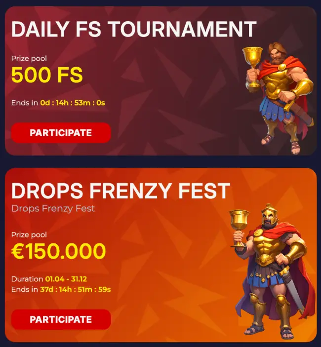 Slota Casino Tournaments