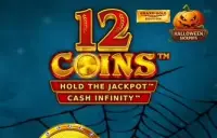 12 Coins Grand Gold Edition Halloween Jackpots Logo