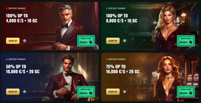 Goldex Casino Promo