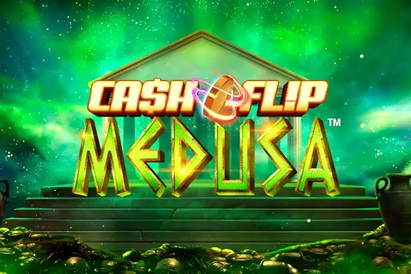 Cash Flip Medusa Logo