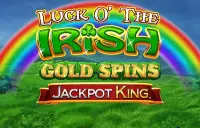 Luck O' The Irish Gold Spins Jackpot King Logo