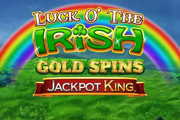 Luck O' The Irish Gold Spins Jackpot King Logo