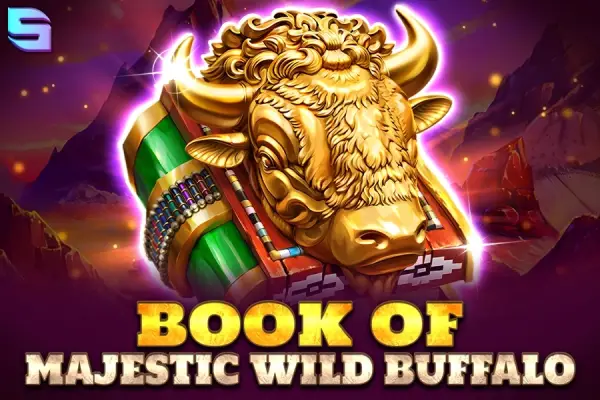 Book of Majestic Wild Buffalo Logo