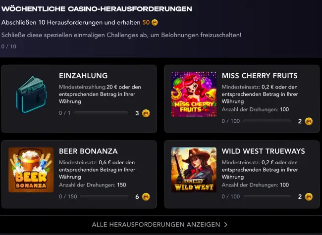 Mad Casino Test