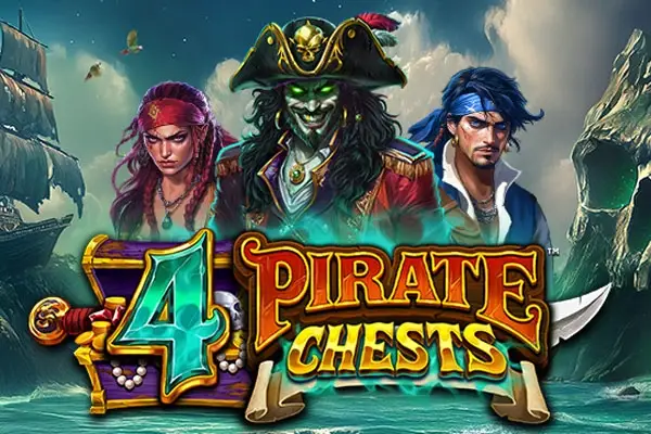 4 Pirate Chests Logo