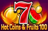 Hot Coins & Fruits 100 Logo
