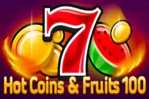 Hot Coins & Fruits 100 Logo