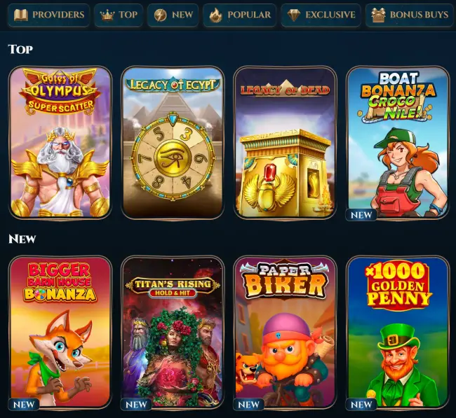 Wonderluck Casino Slots