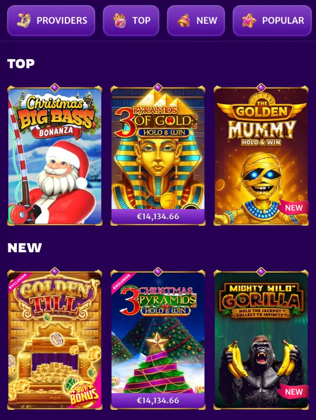 Midarion Casino Slots