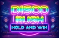 Disco Rush Hold And Win Logo