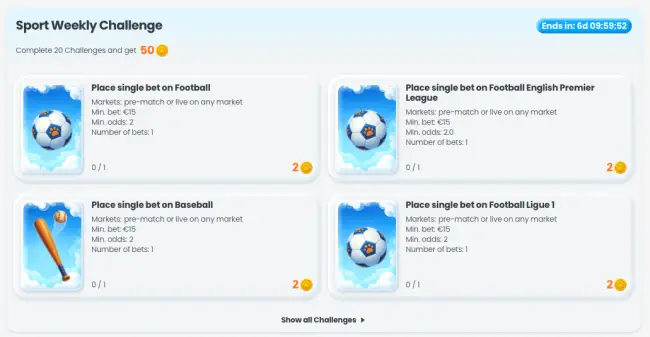 Cazimbo Sport Challenges