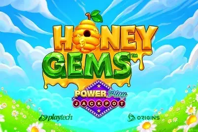 Honey Gems PowerPlay Jackpot Logo
