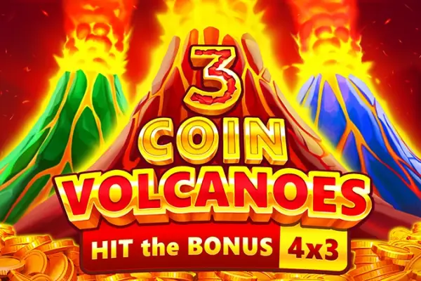 3 Coin Volcanoes Logo