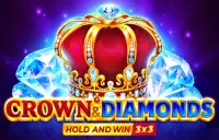 Crown & Diamonds: Hold and Win Logo