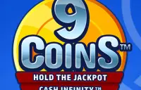 9 Coins Extremely Light Logo