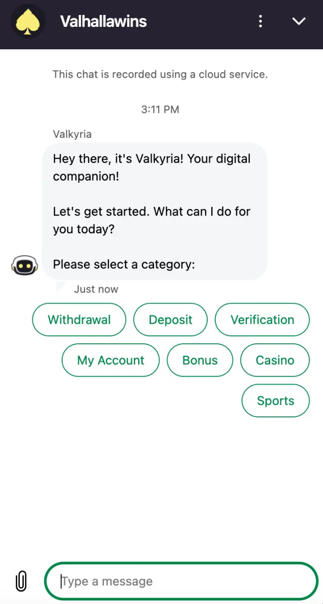 ValhallaWins Sport Support