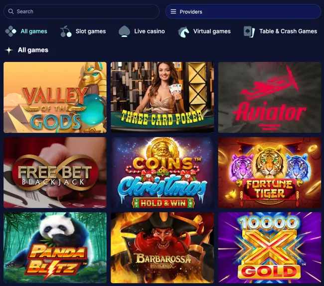 Orionsbet Casino Slots
