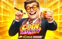 Coin Infinity Surge Reel Logo