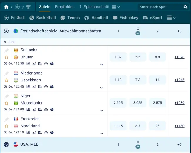 Coldbet Sport Test