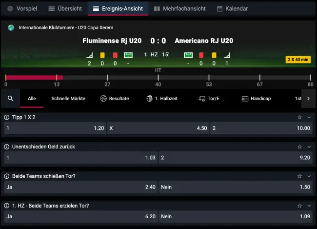 Cosmobet Sport Test