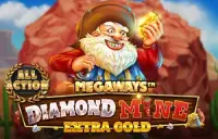 Diamond Mine Extra Gold All Action Logo