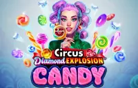 Diamond Explosion Candy Logo