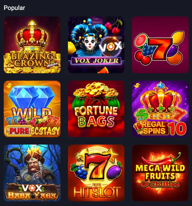 VOX Casino Review