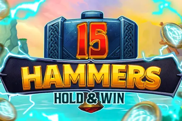 15 Hammers: Hold & Win Logo