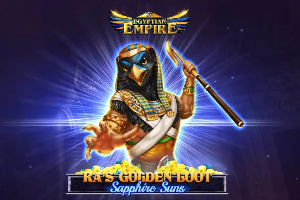 Ra's Golden Loot - Sapphire Suns Logo