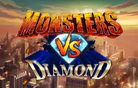 Monsters VS Diamond Logo